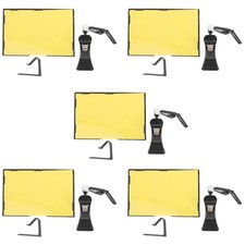 5 Pcs Plastic Sign Holder Clip Label Holders Clear Merchandise Display