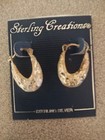 sterling silver earrings Beautifully engraved — photo 1