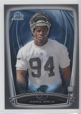 2014 Bowman Chrome Kony Ealy #196 6f2