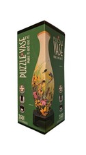Paul Lamond 3D Puzzle Vase 160 Pieces Pintoo Goldfinches NEW Sealed Complete