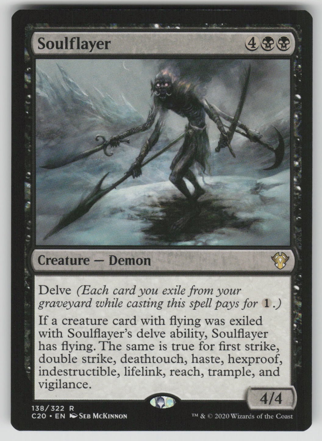Soulflayer Normal R Commander 2020 138 NM
