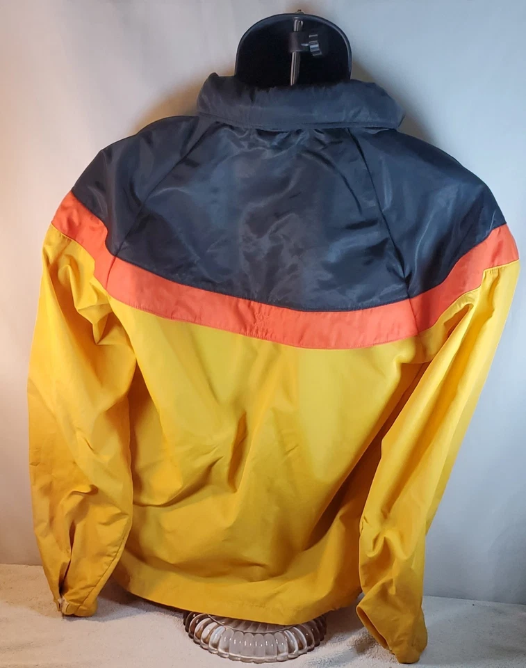 Chaqueta cortavientos vintage Victory Vancouver Canucks Nike con capucha pequeña Foto 2 de 4