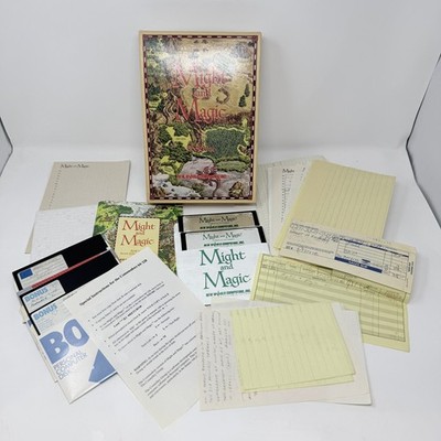 Might and Magic Book One Secret of the Inner Sanctum Commodore 64 C64 C128 Boxed