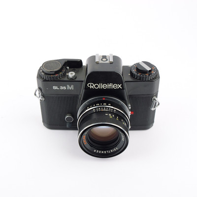 Rolleiflex SL35M Voigtländer Color-Ultron 1.8/50mm QBM NOTTESTED
