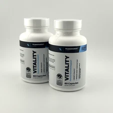 VITALITY Natural Hormone Support – Set of 2 Bottles (60 Capsules Each) EXP 08/26