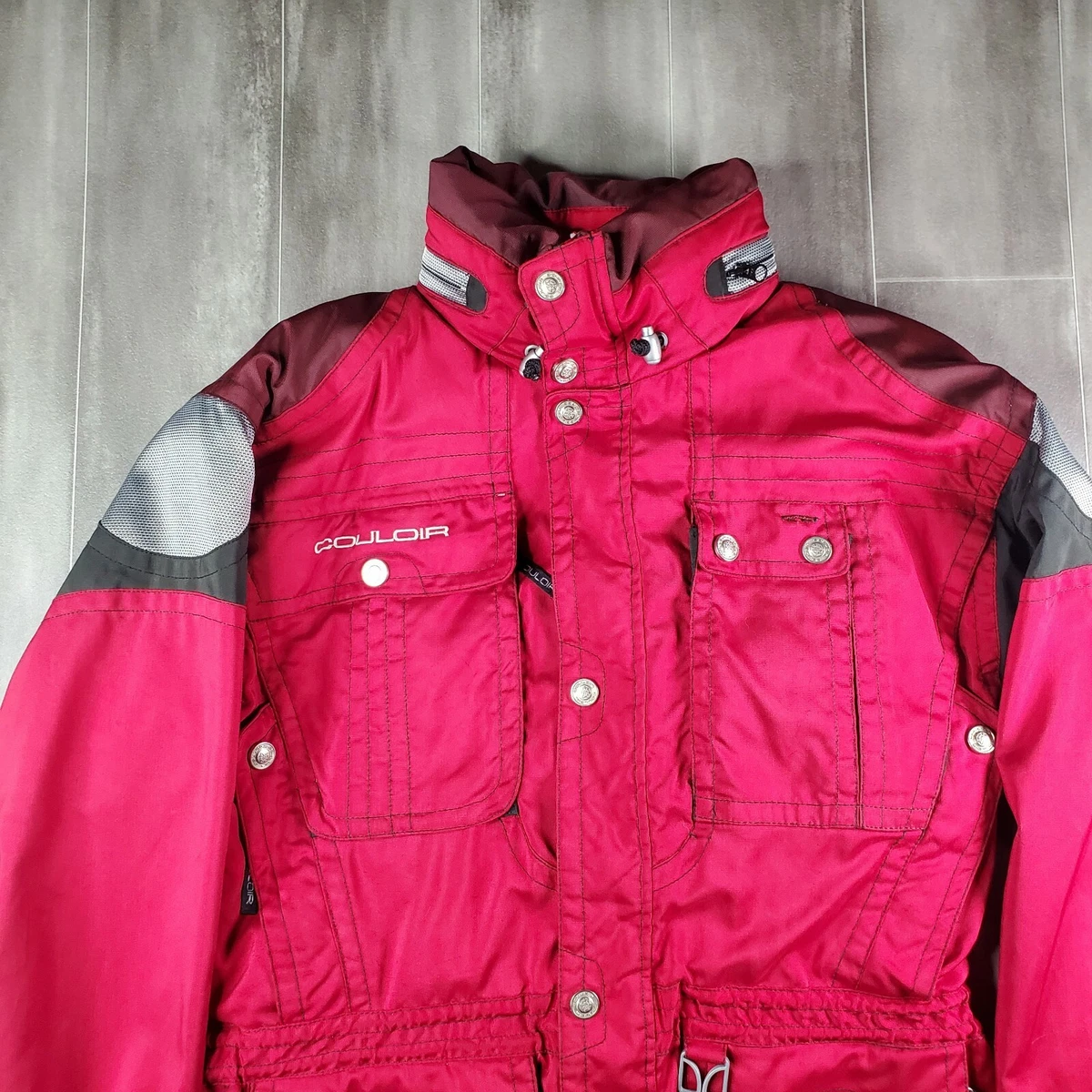 Couloir Ski Jacket Size 40 Red Lots Of Pockets Review Photos FAST SHIPPING