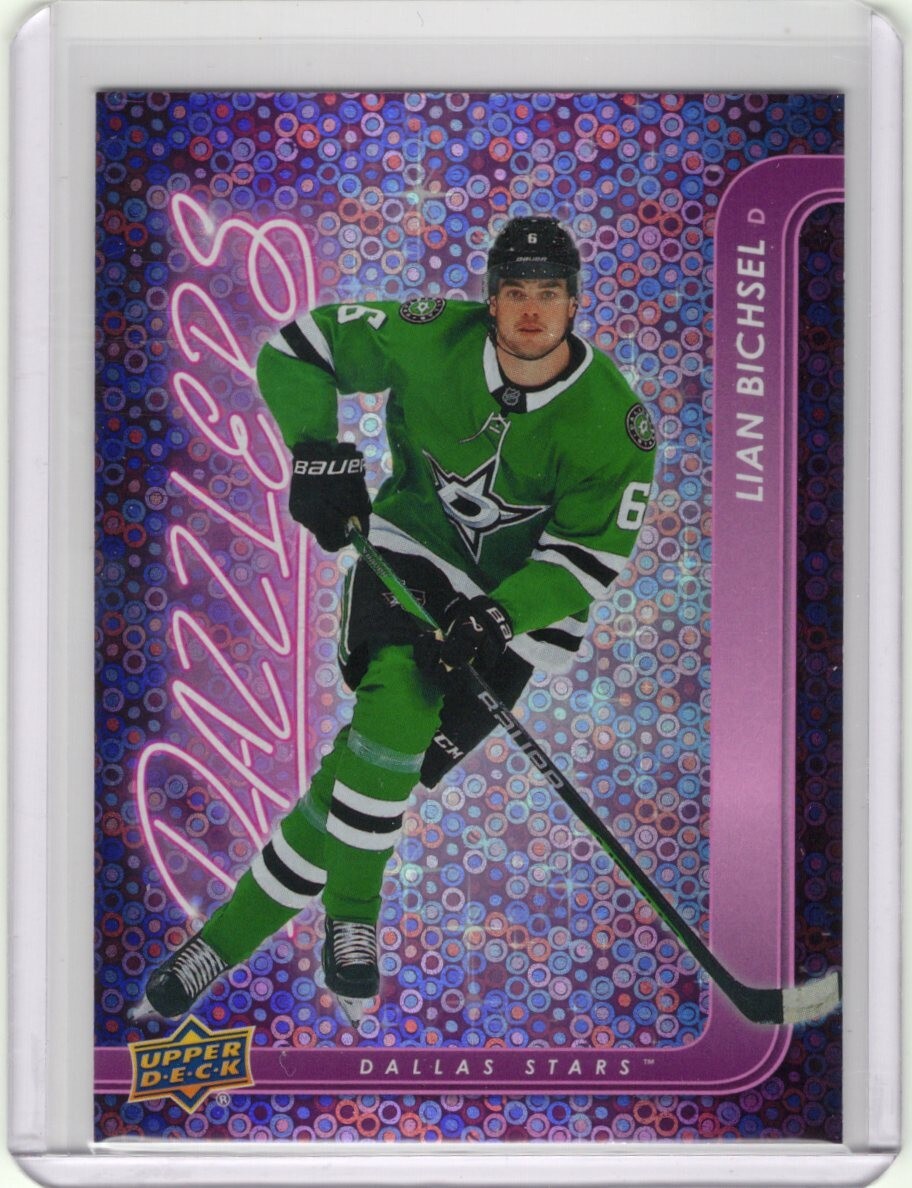 2024-25 UD Extended Series Dazzlers Pink Lian Bichsel RC #DZ-132 - DALLAS STARS