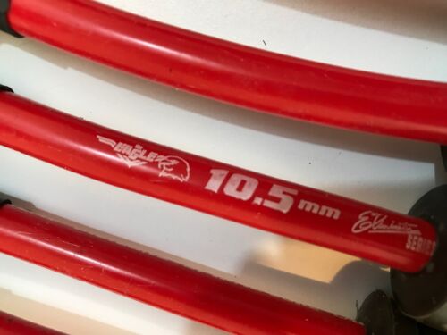 Eagle Spark Plug Leads 10.5mm Fits Holden Chev V8 LS1 5.7L VT VX VY VZ Red - Picture 3 of 3
