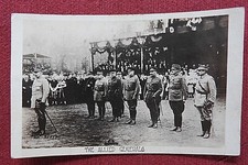 Original WW1 "Alliierte Gener&auml;le" Douglas Haig Ferdinand Foch John Pershing RPPC