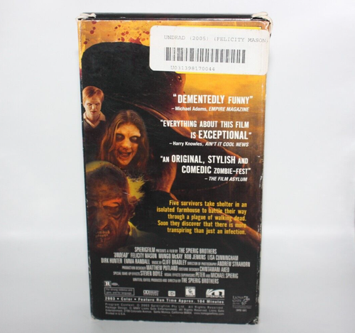 UNDEAD VHS Movie Video Tape Rarität Horror - 2003 Lions Gate - RAR getestet - Bild 6 von 16
