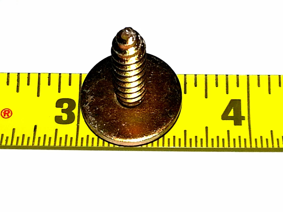 GM Body Fender Grille Interior Factory Correct #10x3/4" Screws Bolts 10pcs J - Image 4 of 4