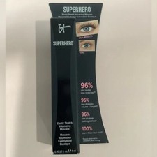 NEW-IT Cosmetics Superhero Elastic Stretch Volumizing Lengthening Black Mascara