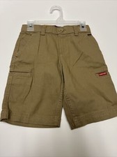 LEVIS BOY'S YOUTH CARGO SHORTS, HARVEST GOLD Sz 7