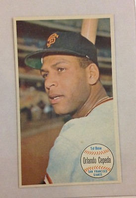 Orlando Cepeda #55 San Francisco Giants Ex-Nm 1964 Topps Giants Set Bremse