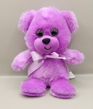 First Main Teddy Bear Purple 6 Inch Plush Stuffed Animal Toy Gift