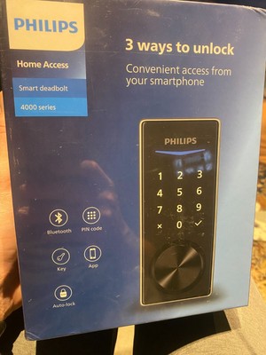 Philips Smart Door Lock 4000 series - NEW IN BOX