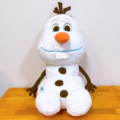 RARE Disney Frozen Olaf Grande Plush doll Red Cheek ver. 2024 from