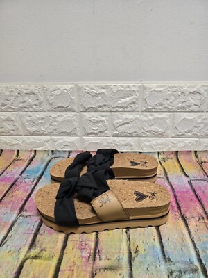 Reef Knotty Vista Hi Walking Sliders UK 6 (EU 38,5) Damen UVP 55£ schwarz