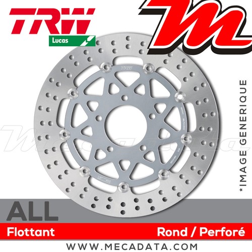 TRW Lucas Organic Front Brake Pads For BMW R100R, R1100GS, K1200 & More (MCB680)