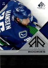 2007-08 SP Game Used Jannik Hansen Rookie /999 Vancouver Canucks #104
