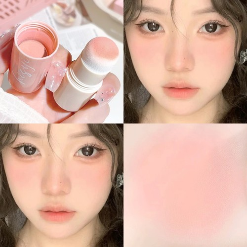 Blush Stick Pink Matte Finish Waterproof For Lips cheeks and Portable Makeup - Picture 13 of 14