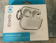    SPECK PRESIDIO CLEAR HARDSHELL FOR AIRPODS GEN 1 2