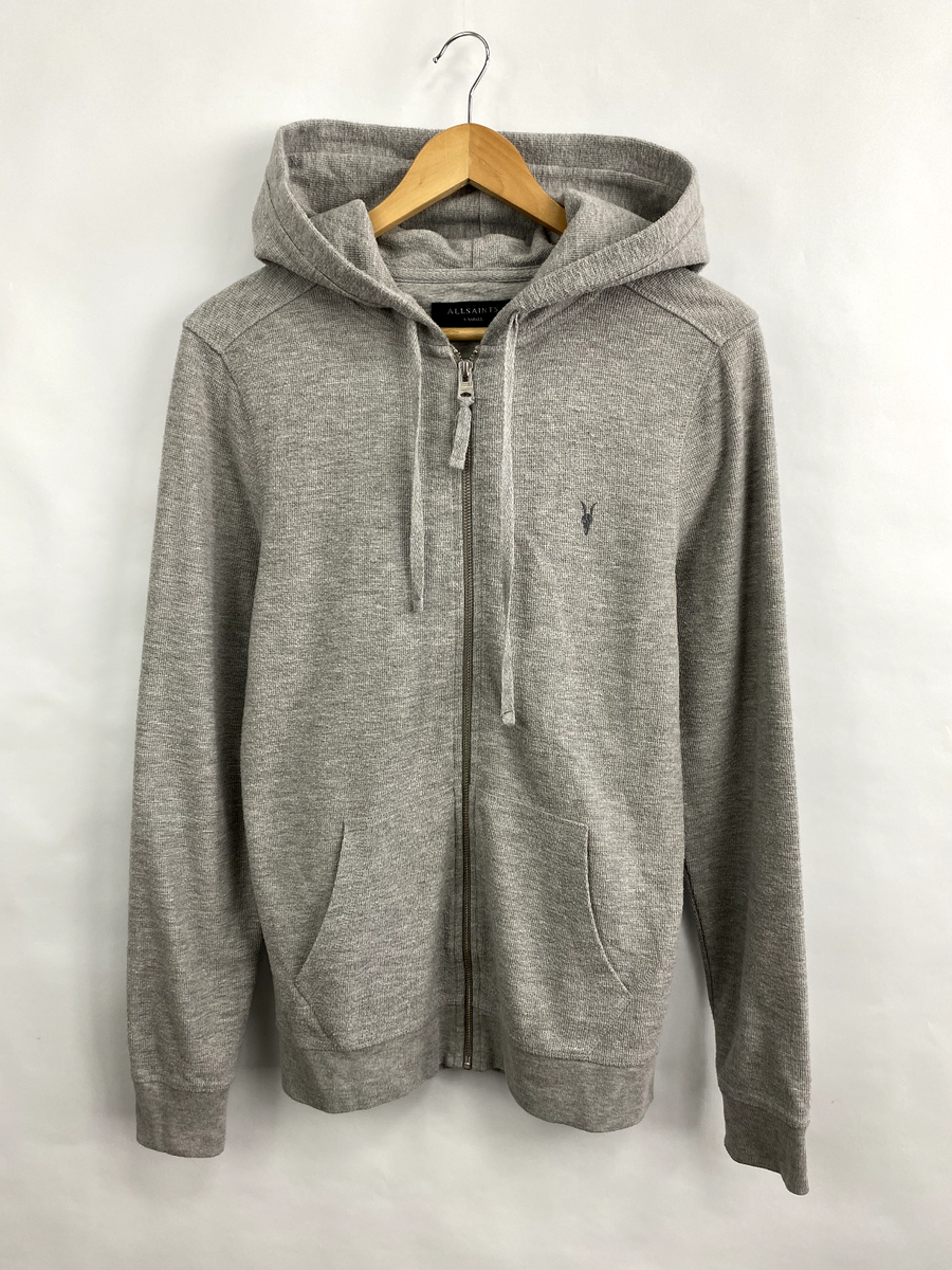 🇯🇵 Rare Allsaints Japan Style Zip Hoodie retro hype Y2K size S