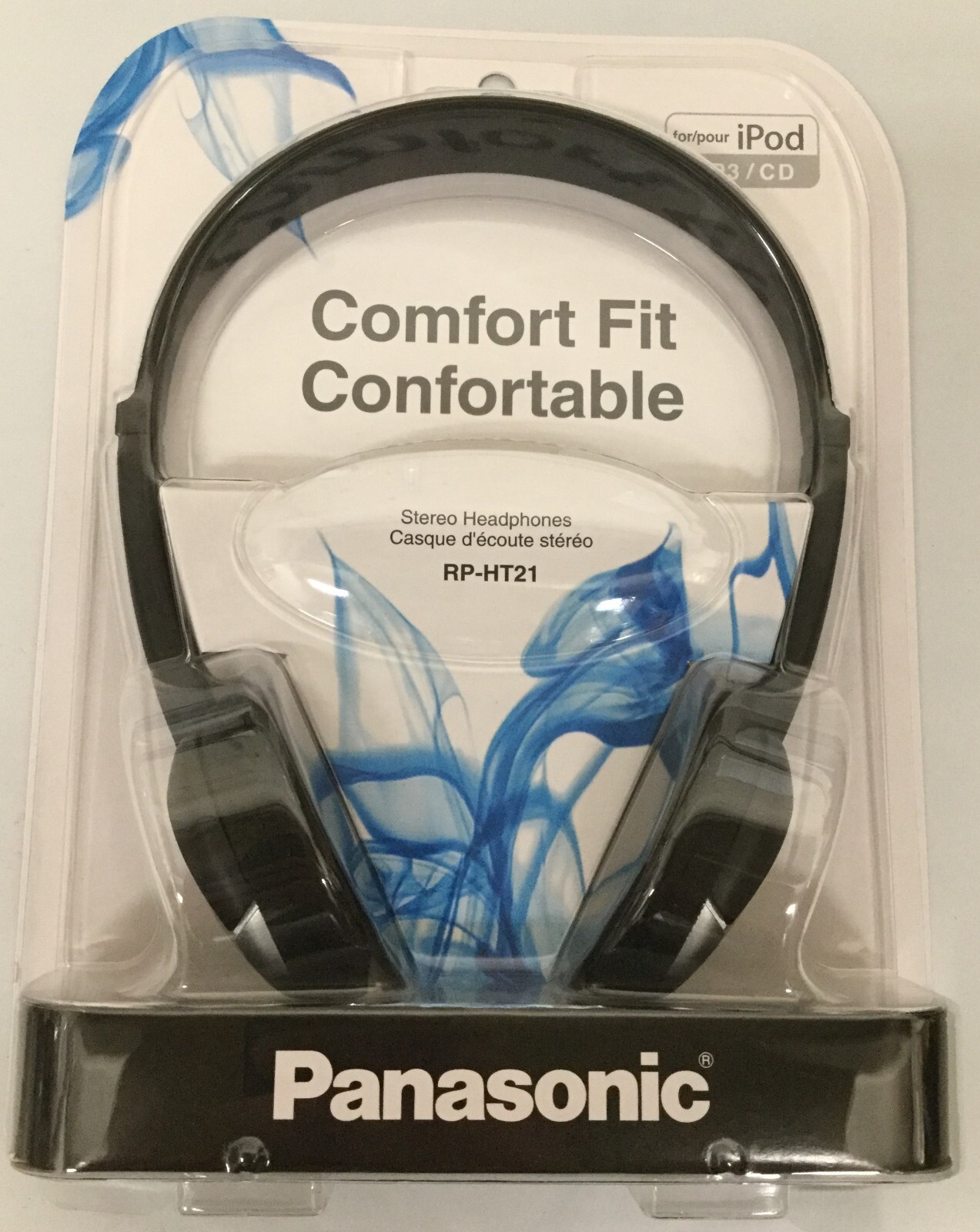 Brand New Sealed Panasonic RP-HT21 Comfort Fit Stereo Headphones