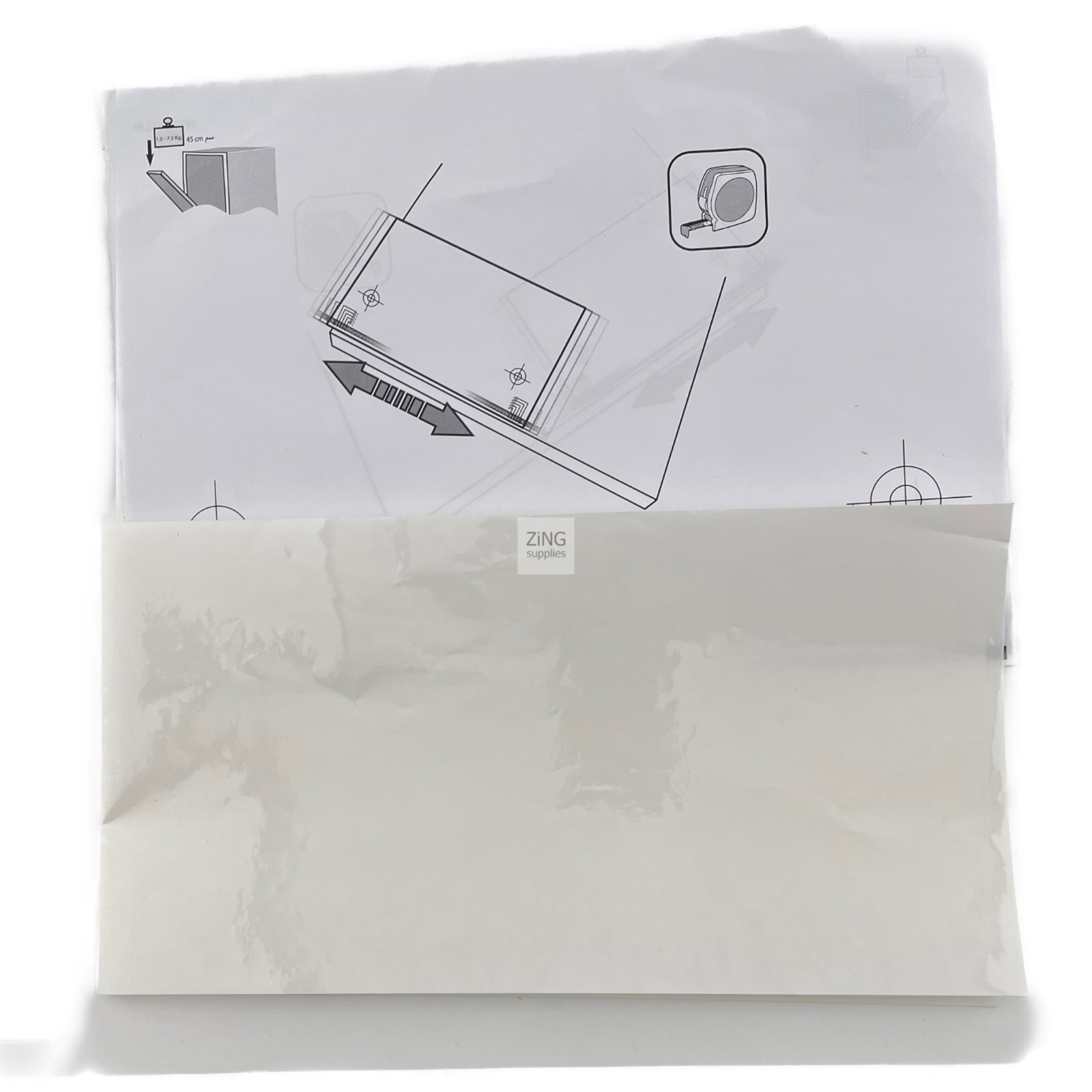 Genuine Hotpoint Built In Integrated Dishwasher Door Fitting Kit