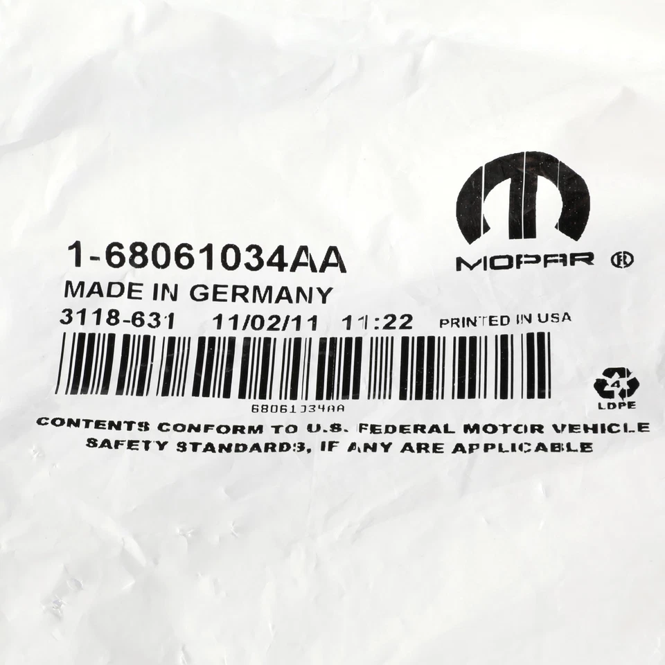Zapata de freno genuina Mopar 2009 Dodge Sprinter 3500 resorte de sujeción 68061034AA Foto 2 de 3