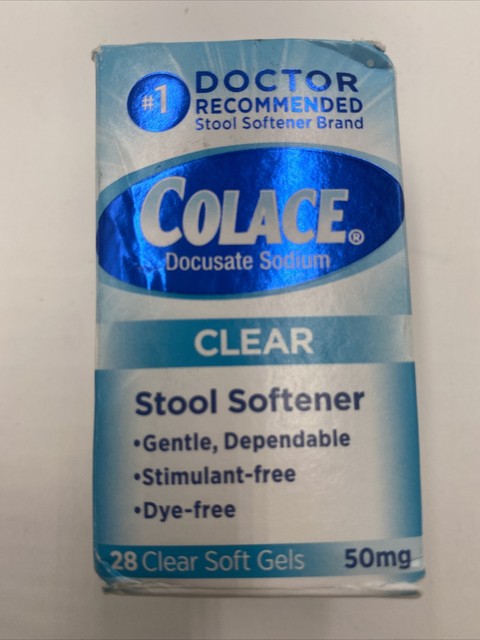 clear stool softener