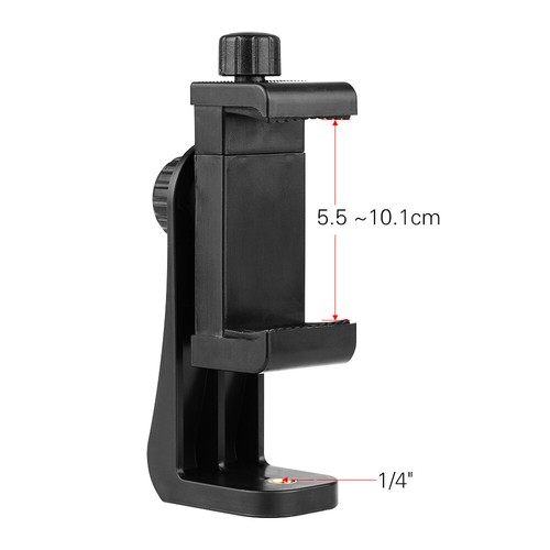 360° Tripod Selfie Stick Clip Clamp Holder Mount Base Connector Cell Phone R5A1 - Picture 8 of 8