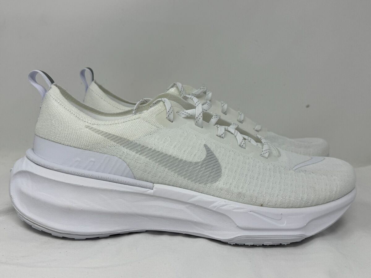 Men's 11 Nike ZoomX Invincible Run FK 3 White Photon Dust Men's 11 Nike ZoomX Invincible Run FK 3 White Photon Dust