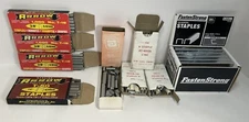 Assorted Lot of Staples-Fasten Strong-Arrow-Acme-Open Box-Parts Only