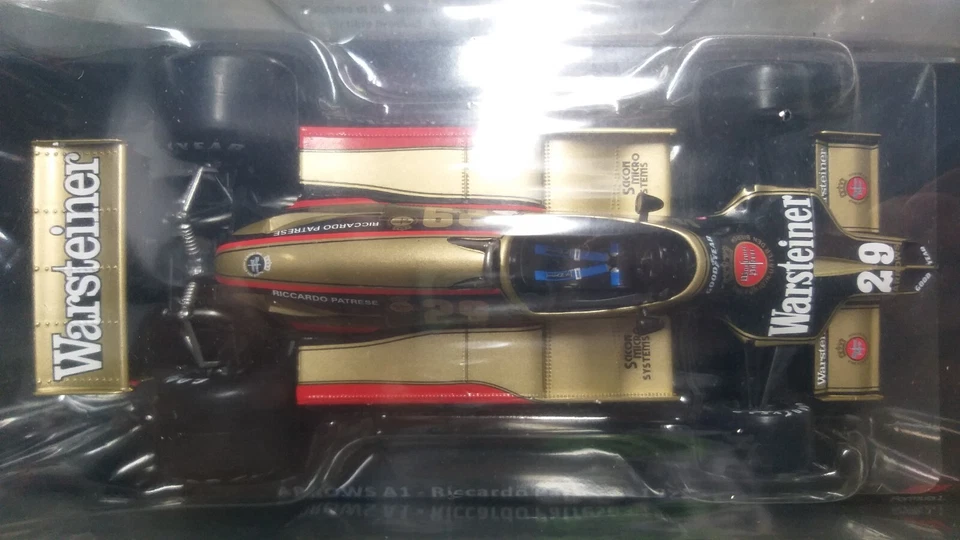 LE GRANDI FORMULA 1  ARROWS A1 di Riccardo Patrese del 1979 in scala 1:24 - Immagine 3 di 4