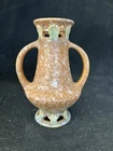 Roseville Ferella 1930 Art Deco Pottery Tan Ceramic Vase Vintage #499-6"