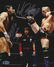Will Ospreay Katsuyori Shibata Signed 8x10 Photo BAS COA New Japan Pro Wrestling