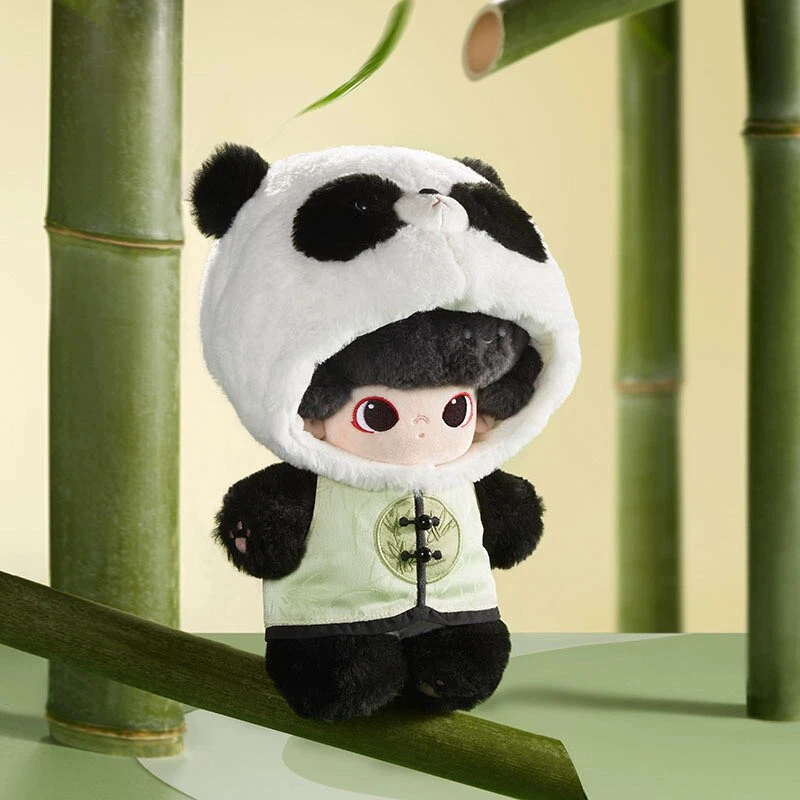 POP MART COTTON DOLL 中国限定パンダ　dimoo Dimoo Panda City Break-Chengdu Cotton Doll Stuffed Toy Gift 29cm