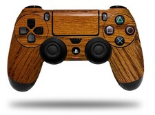 Skin for Playstation 4 Sony PS4 Controller Wood Grain - Oak 01