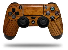 Skin for Playstation 4 Sony PS4 Controller Wood Grain - Oak 01