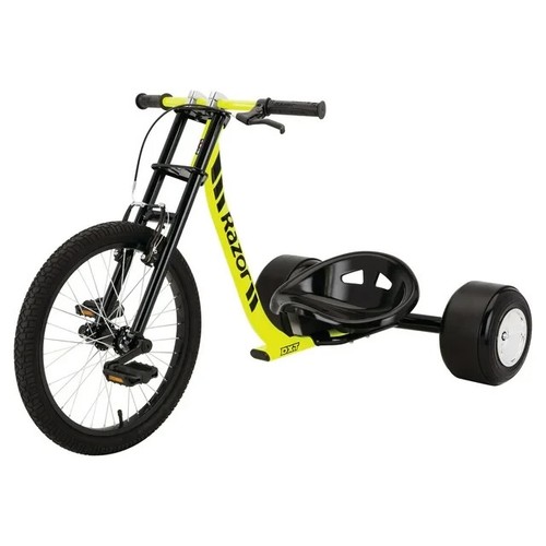 Razor RipRider 360 Drift Trike - Blue, 16" Front Wheel, 3-Wheeled Drifting Ride