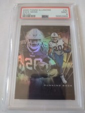 2020 Panini Illusions Rookie RC #30 Zack Moss Graded PSA 9