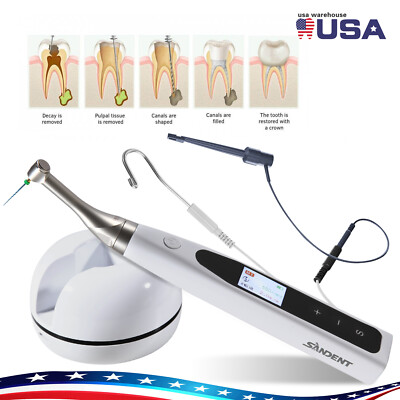 Moteur Endodontique Sans Fil 16:1 & Localisateur Apical - Pour Dentiste, Neuf