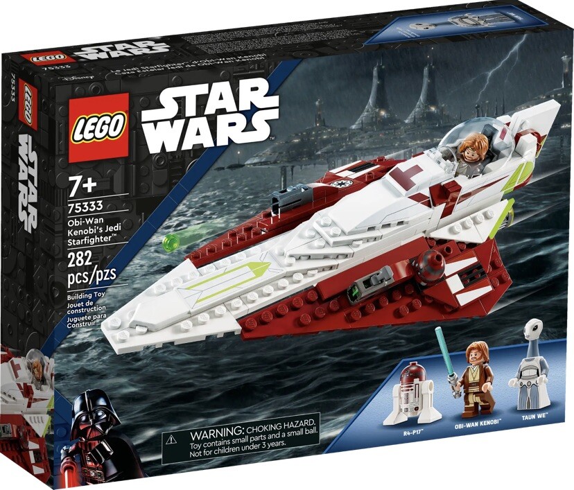 LEGO 75333 Star Wars Obi-Wan Kenobi's Jedi Starfighter Attack of