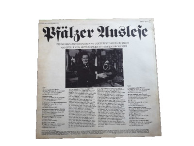 Pfälzer Auslese Musikalischer Jahrgang mit Kurt Dehn und Alfons Bauer BEKA