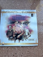 "The Bridge on the River Kwai" Deluxe Widescreen Laserdisc LD - William Holden