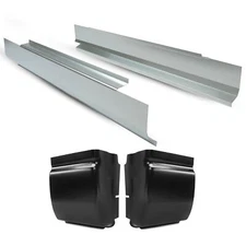 For 02-08 Dodge Ram 1500 03-09 2500 3500 Rocker Panels Cab Corners Standard Cab