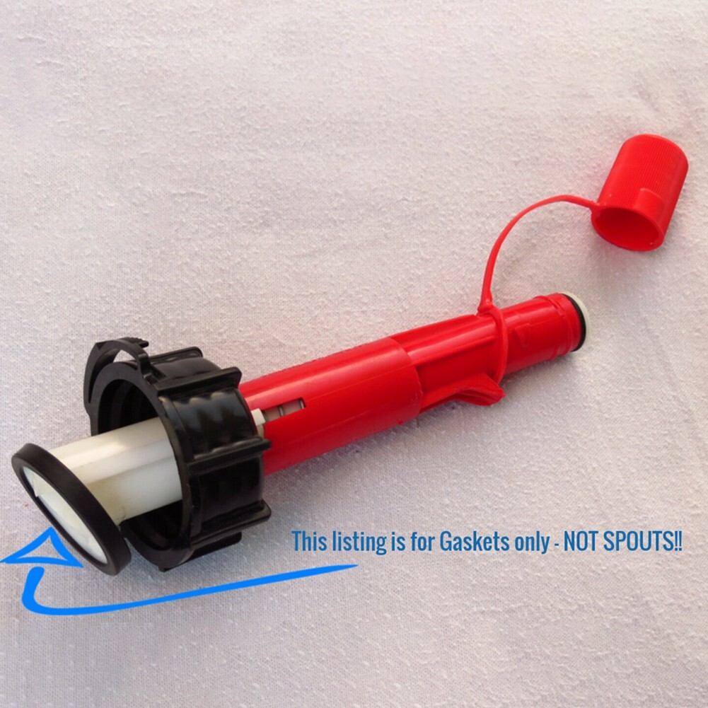 6Pcs Rubber Gasket Gas Can Spout Part Replacement Fuel Tank Nozzle For