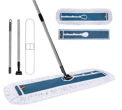 36" Commercial Dust Mops For Floor Cleaning With Replacement