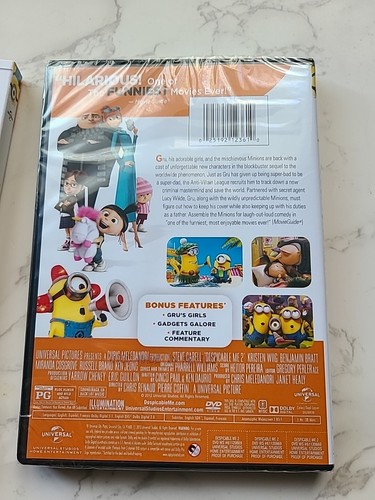 Despicable Me 2, NEW DVD 2013 Steve Carell, Kristen Wiig Minions Gru, Commentary - Picture 3 of 6